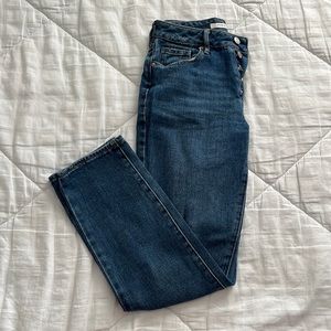 Pacsun dark wash jeans. Mom Jean style, straight leg. Size 23